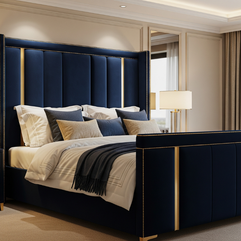 Woven Rattan bed (1)